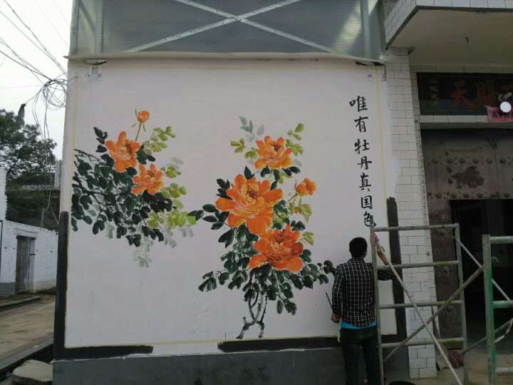 湖北墙体绘画,湖北墙壁涂鸭价格省