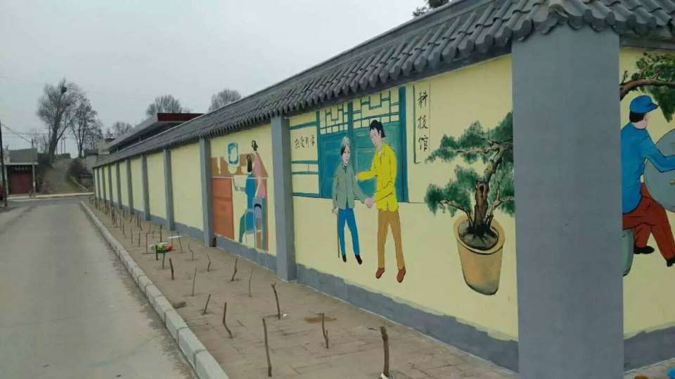 五家渠墙面彩绘,五家渠手工绘画超低价格