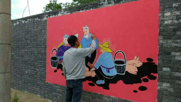 阿勒泰墙绘文化墙,阿勒泰手工绘画审批报价合理