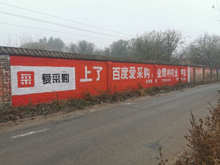成都围墙写标语,成都墙体乡镇广告,成都乡村墙画
