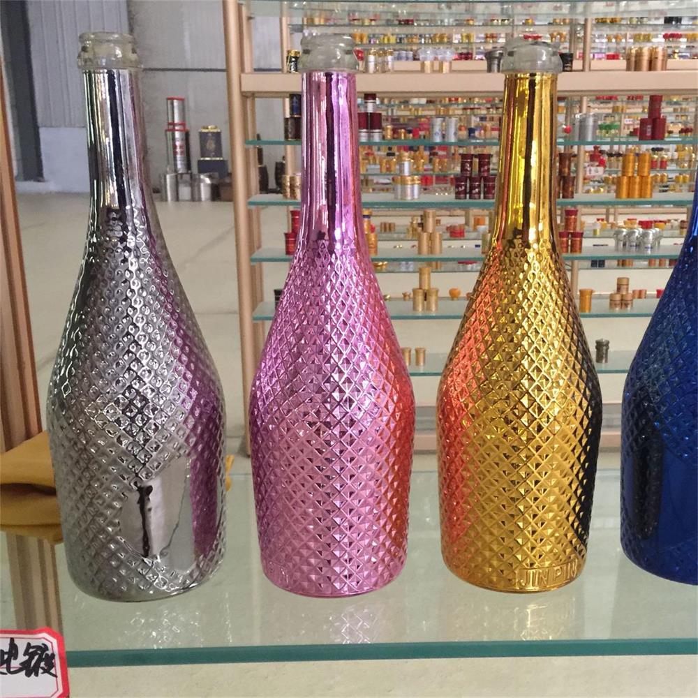 空酒瓶电镀厂,空酒瓶真空电镀厂,空酒瓶UV电镀厂