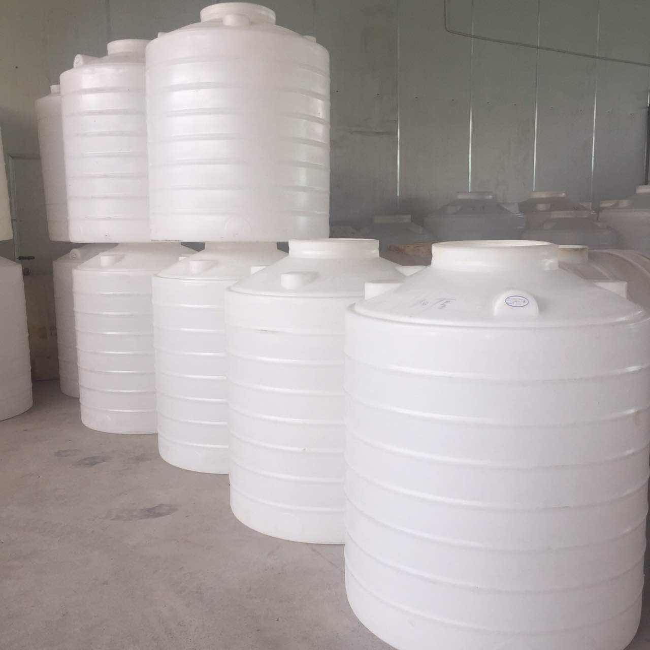 300L塑料大水桶0.3T圆形平底水塔水箱化工运输桶厂家直销