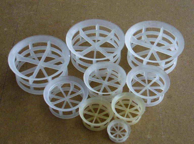 反应塔用阶梯环填料 立体弹性净水填料产品