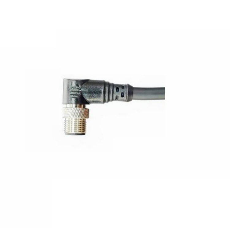 M12弯头8针圆形插头KYF12J8WT-L2M