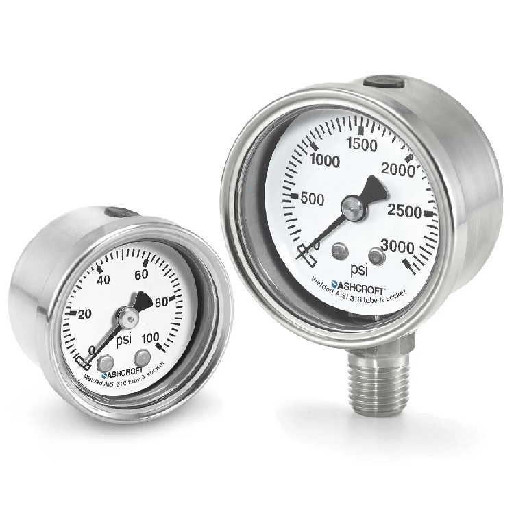 ASHCROFT,ASHCROFT压力表30-1084S-02L-30PSI