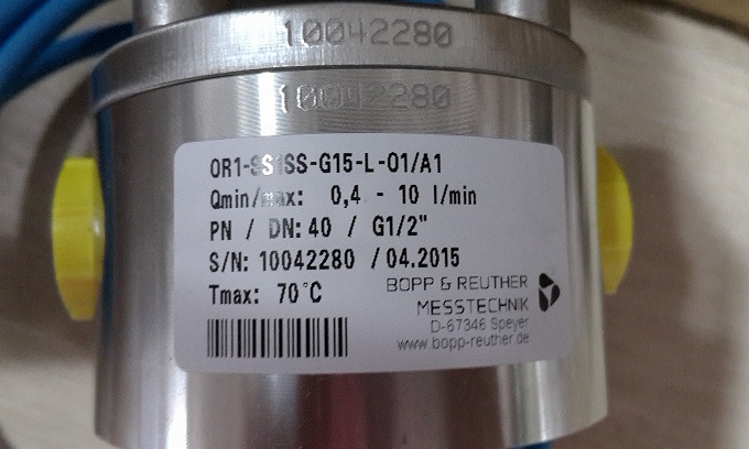 德国BOPP REUTHER流量计